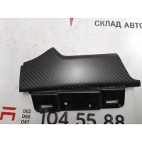 23 Декоративная накладка центральной панели водительская левая D-CARBON FIBER Tesla model S REST, Tesla model X 1004518-11-I